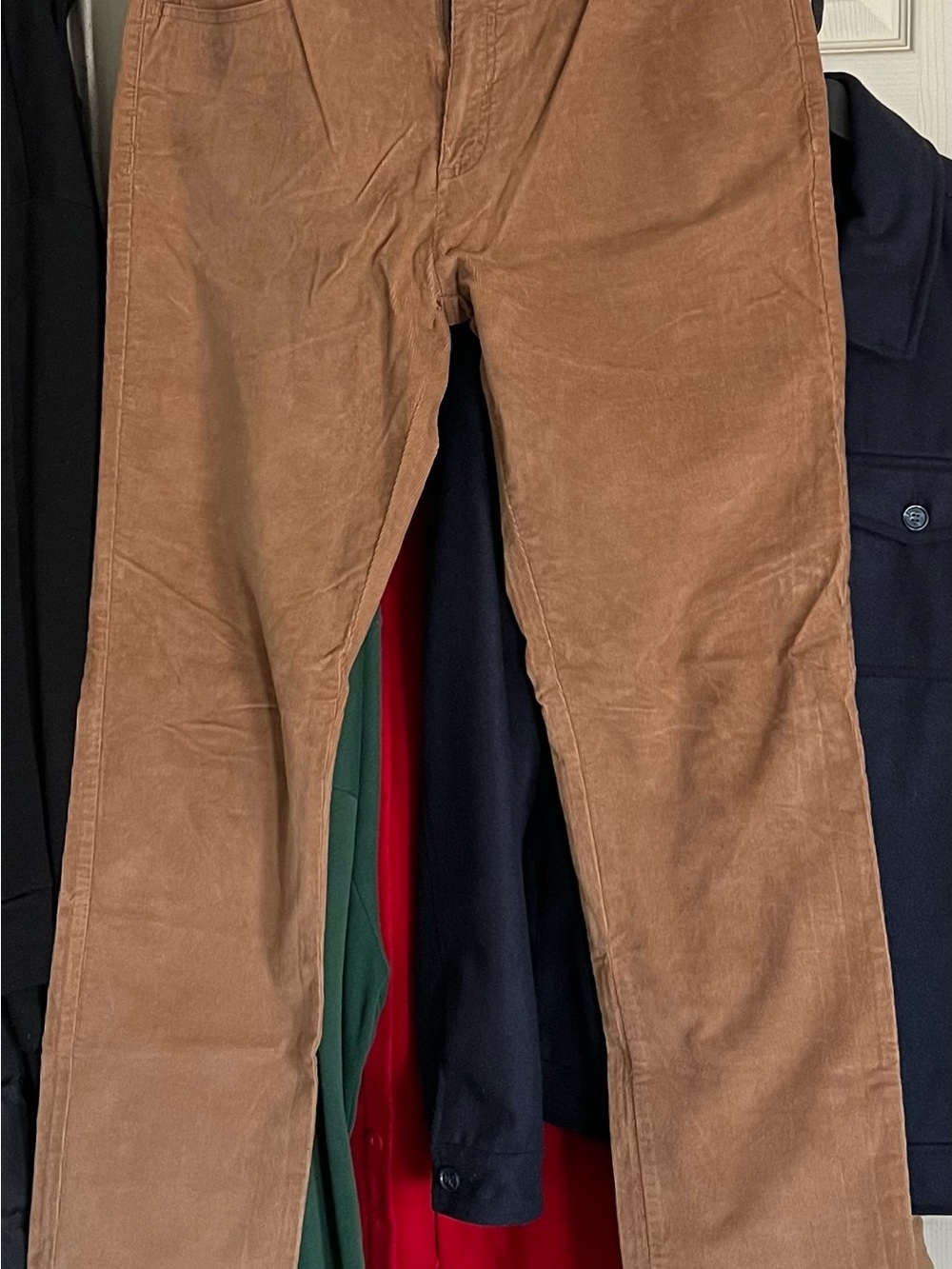Goodthreads Men's Corduroy Pants in Camel Brown 34x34